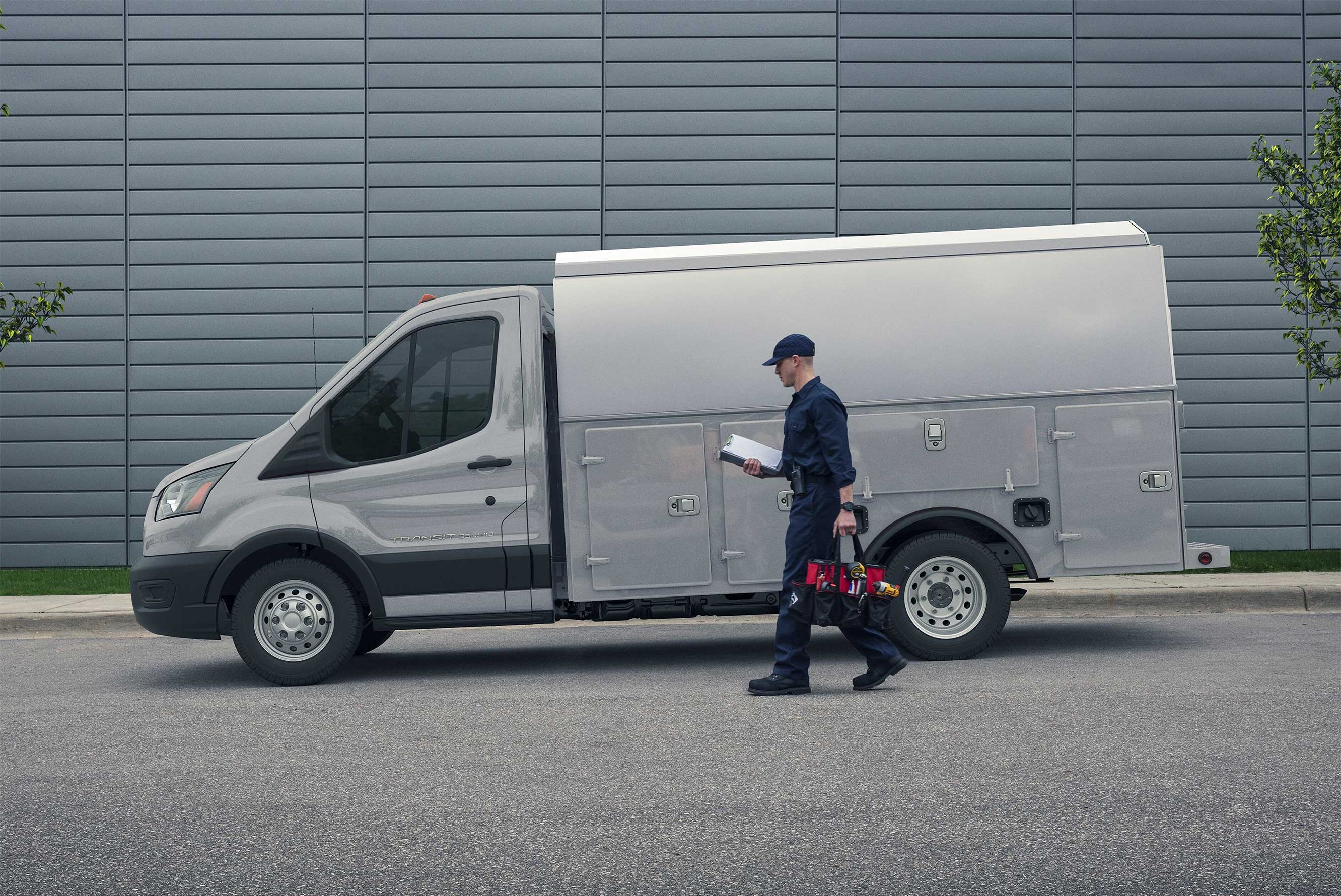 ford transit chassis cab cutaway